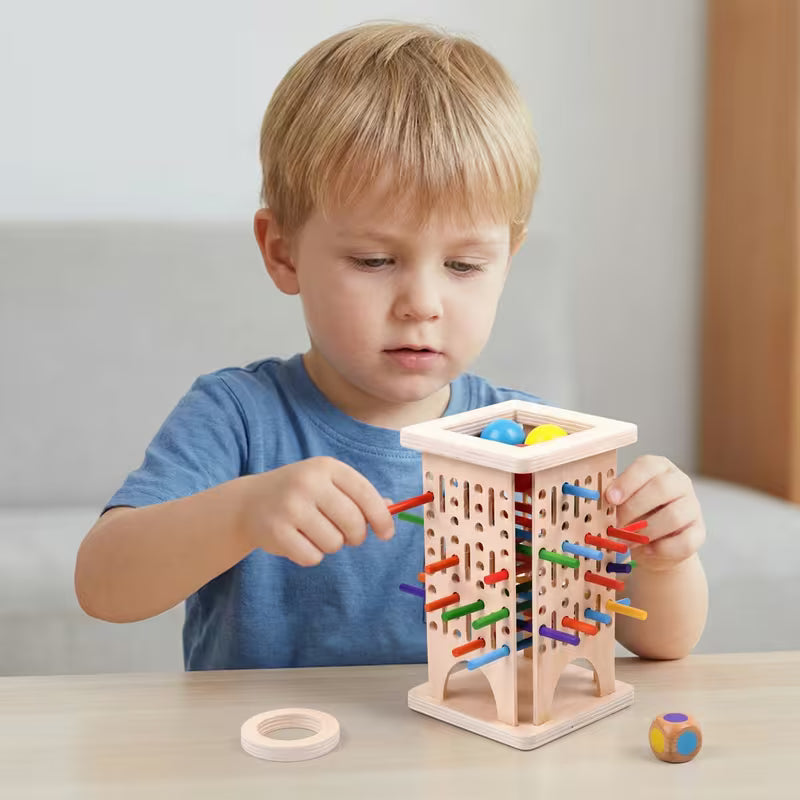 Three in One Wooden Stick Game Set