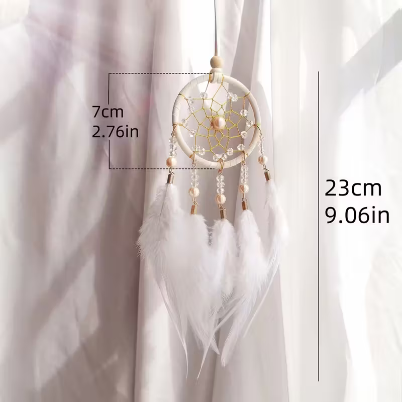 Dream Feather | Holiday Theme Gift | Small & Exquisite Wall Decoration for Girls, Mothers