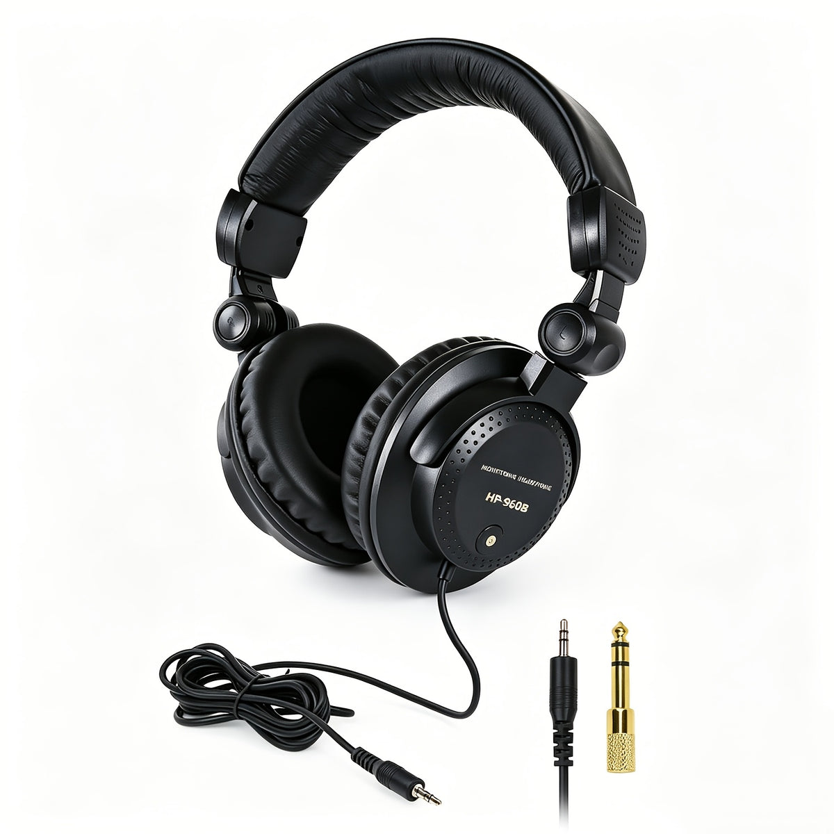 URIZONS High End Studio Wired Monitor Headphones Over Ear Stereo Music