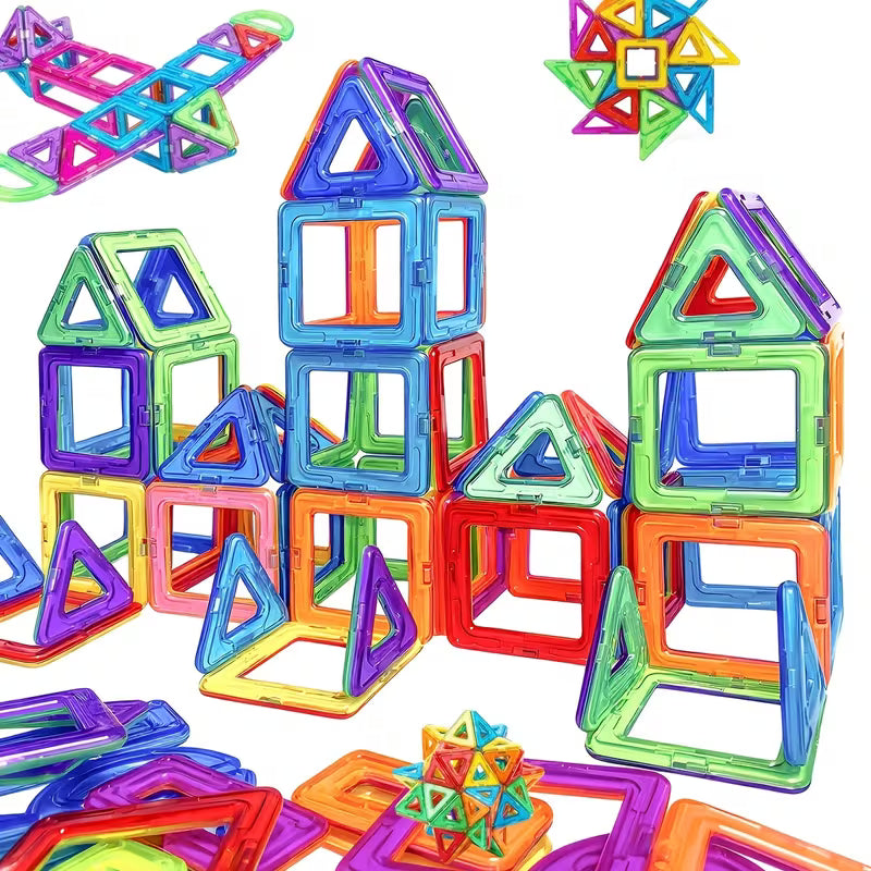 40/80/100-Piece Magnetic Building Blocks