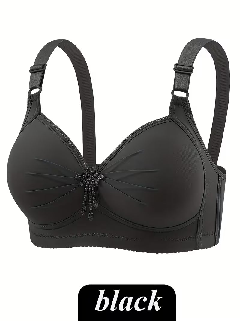 6pcs Women'S Sexy Wireless Seamless Push-Up Bra Set