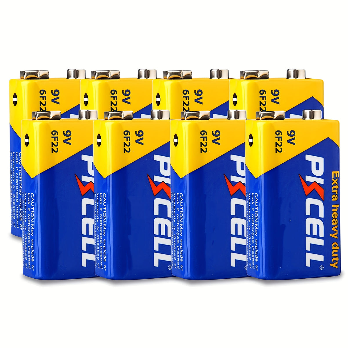 PKCELL 9V Detector Battery