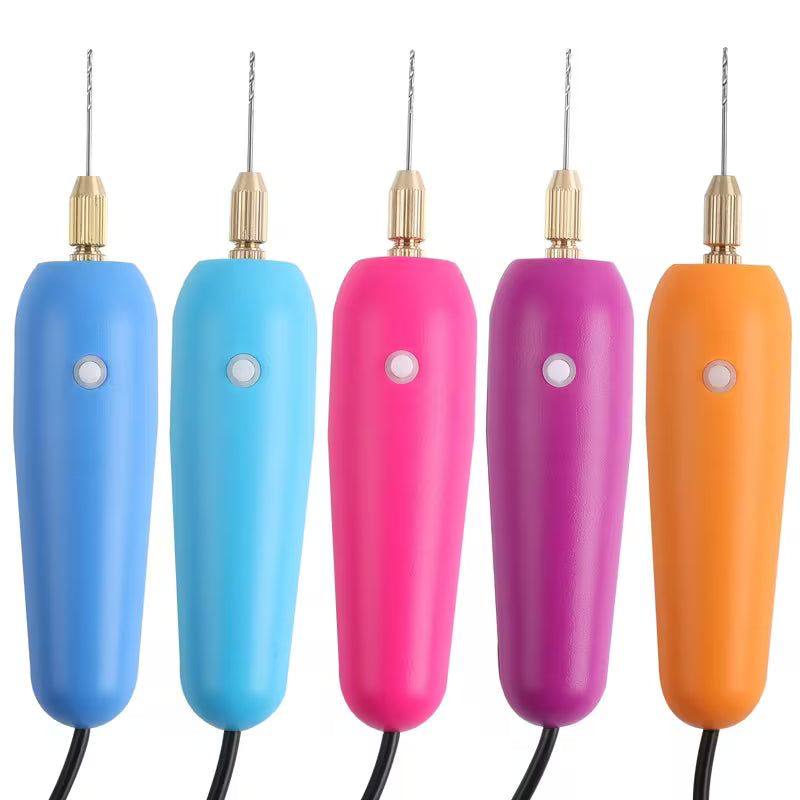 46pcs Mini Electric Drills And Resin Drilling Tools USB Mini Drills for Polishing And Jewelry