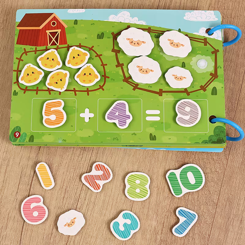 Set of Interactive and Busy Sticker Books for Children