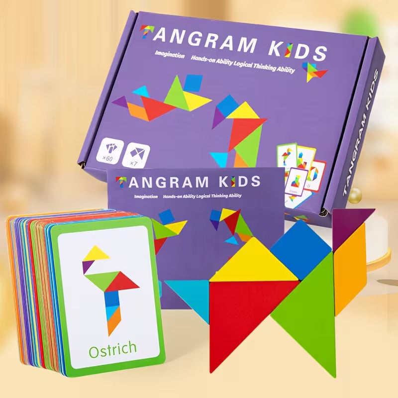 Wooden Block Puzzle Brain Teasers Toys