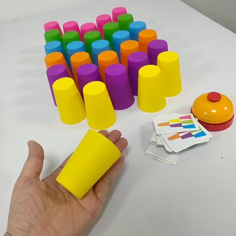 30-Piece Family Game Night Quick Stack Cup Set