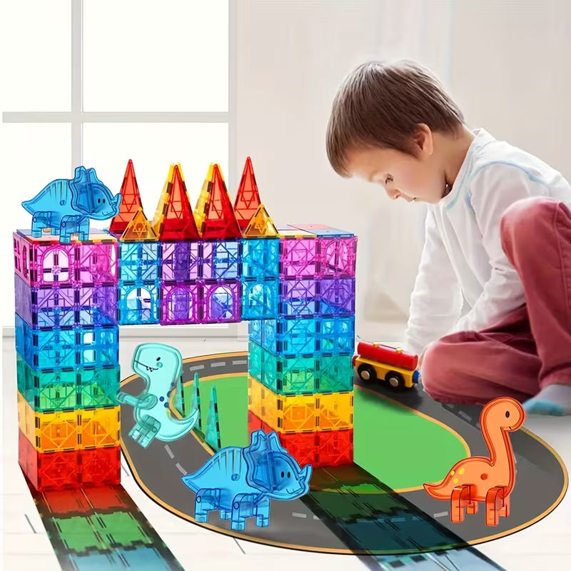 4/7/40 Magnetic Building Blocks Tiles