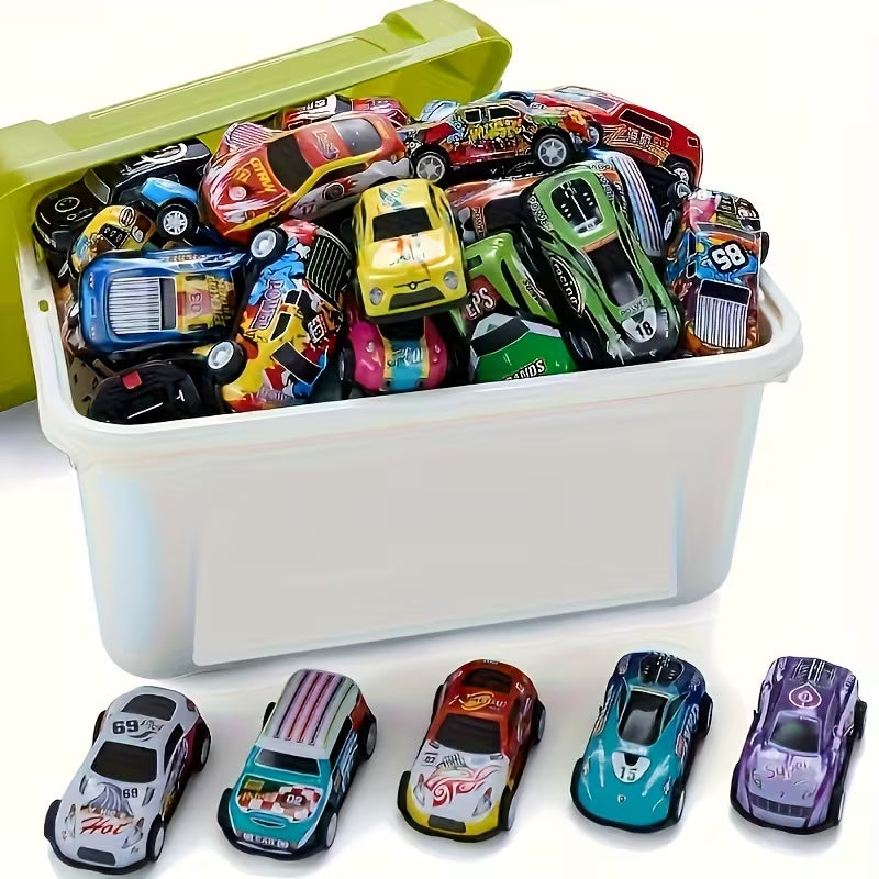 Stylish Alloy Pullback Tin Car
