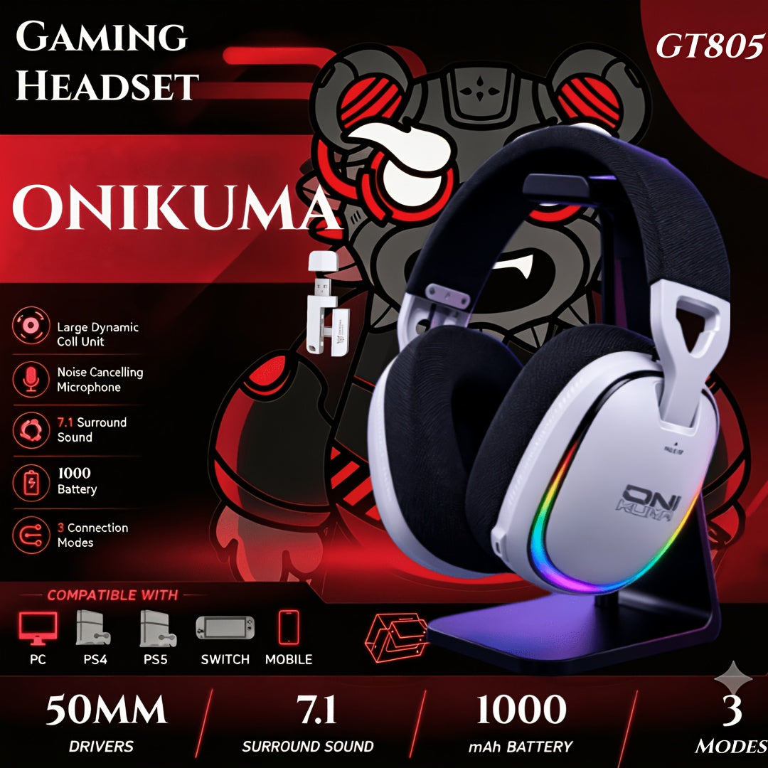 Onikuma Wireless Gaming Headset