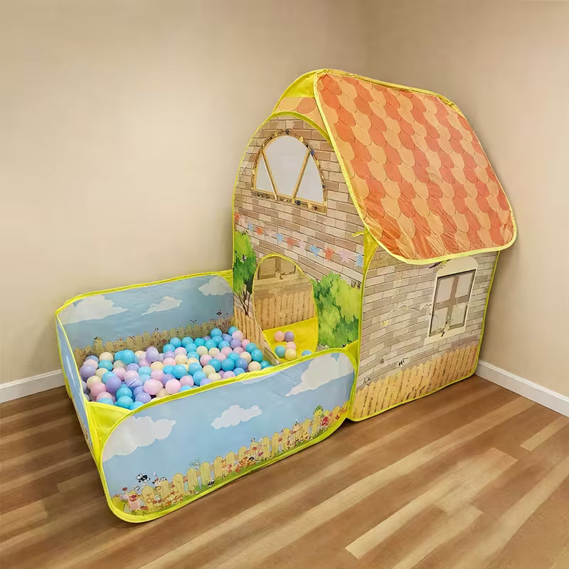 Game Tents and Ball Pools Designed Like Cartoons Are Perfect for Both