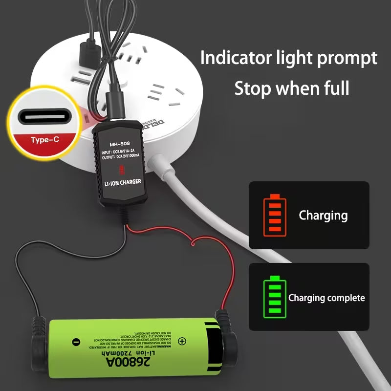 Portable Magnetic USB Fast Charger
