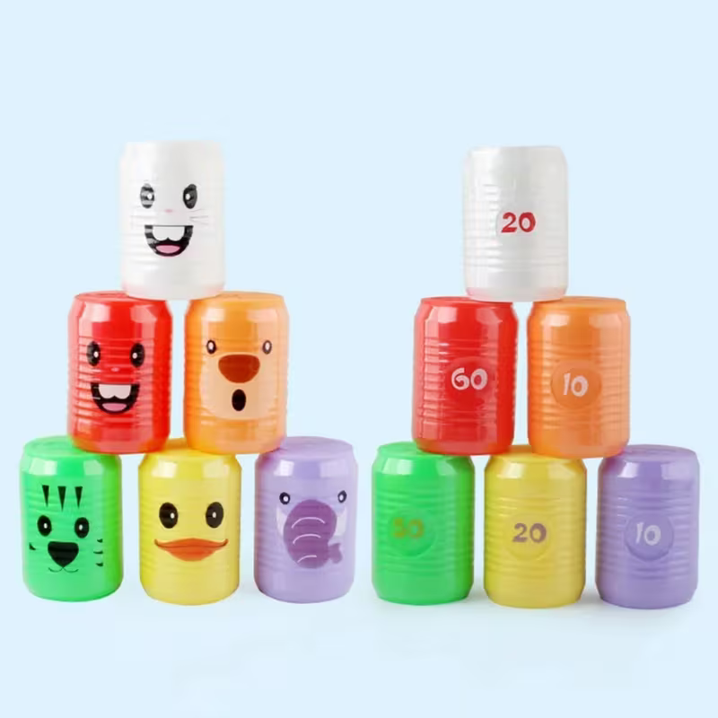 Can Shape Bowling Toy for Kids • Indoor Cans Digital Educational Toy
