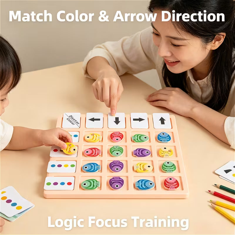 25-Piece Memory Matching Board Game Set
