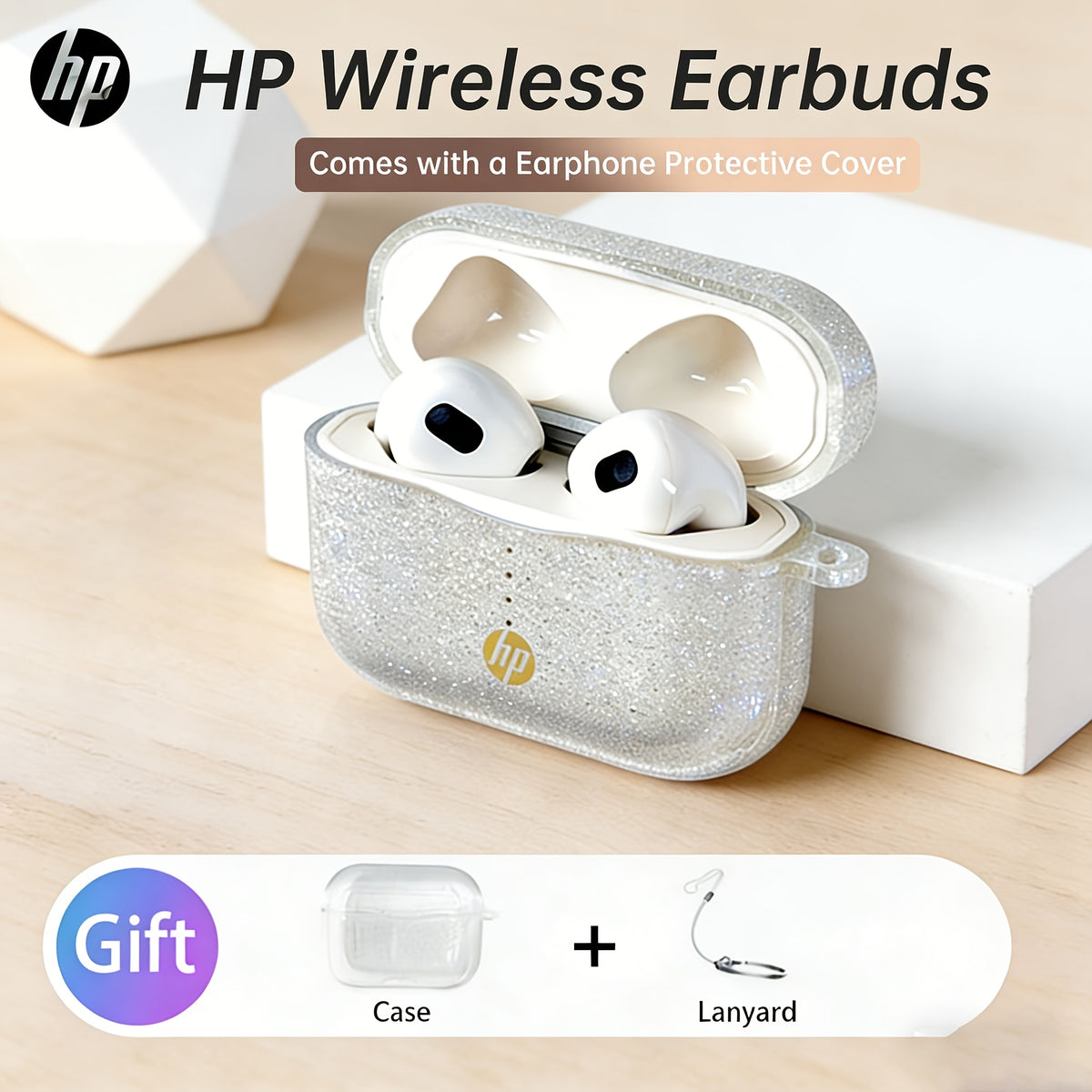 HP BT 5.4 Wireless Earbuds