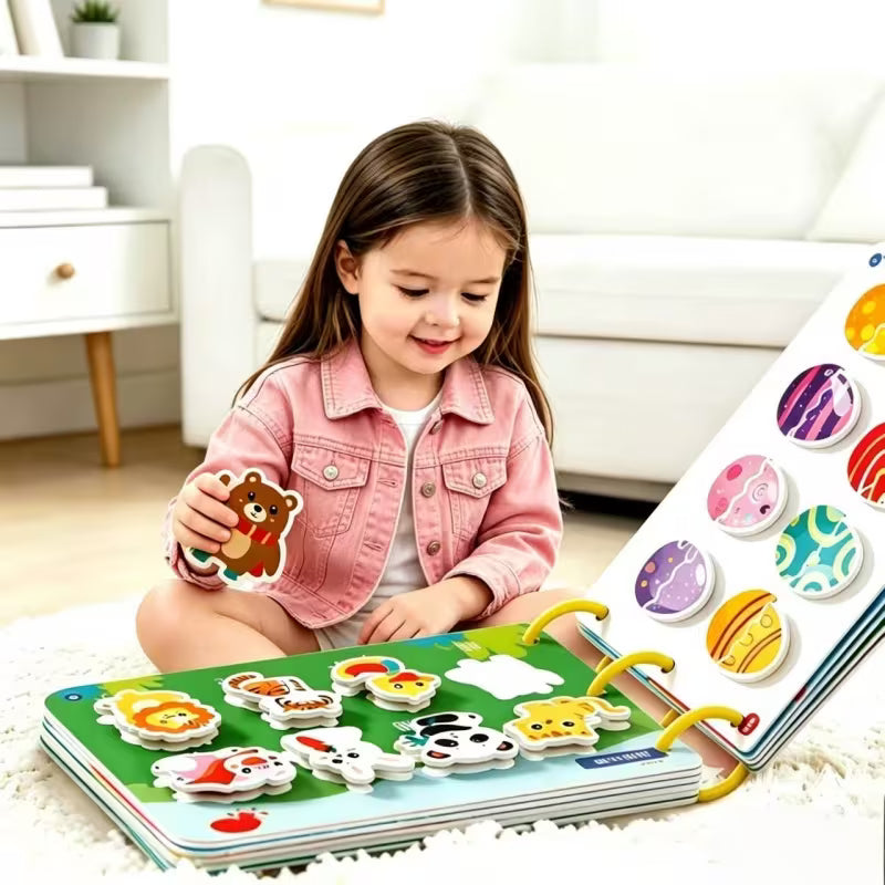 Children's Interactive Learning Sticker Book
