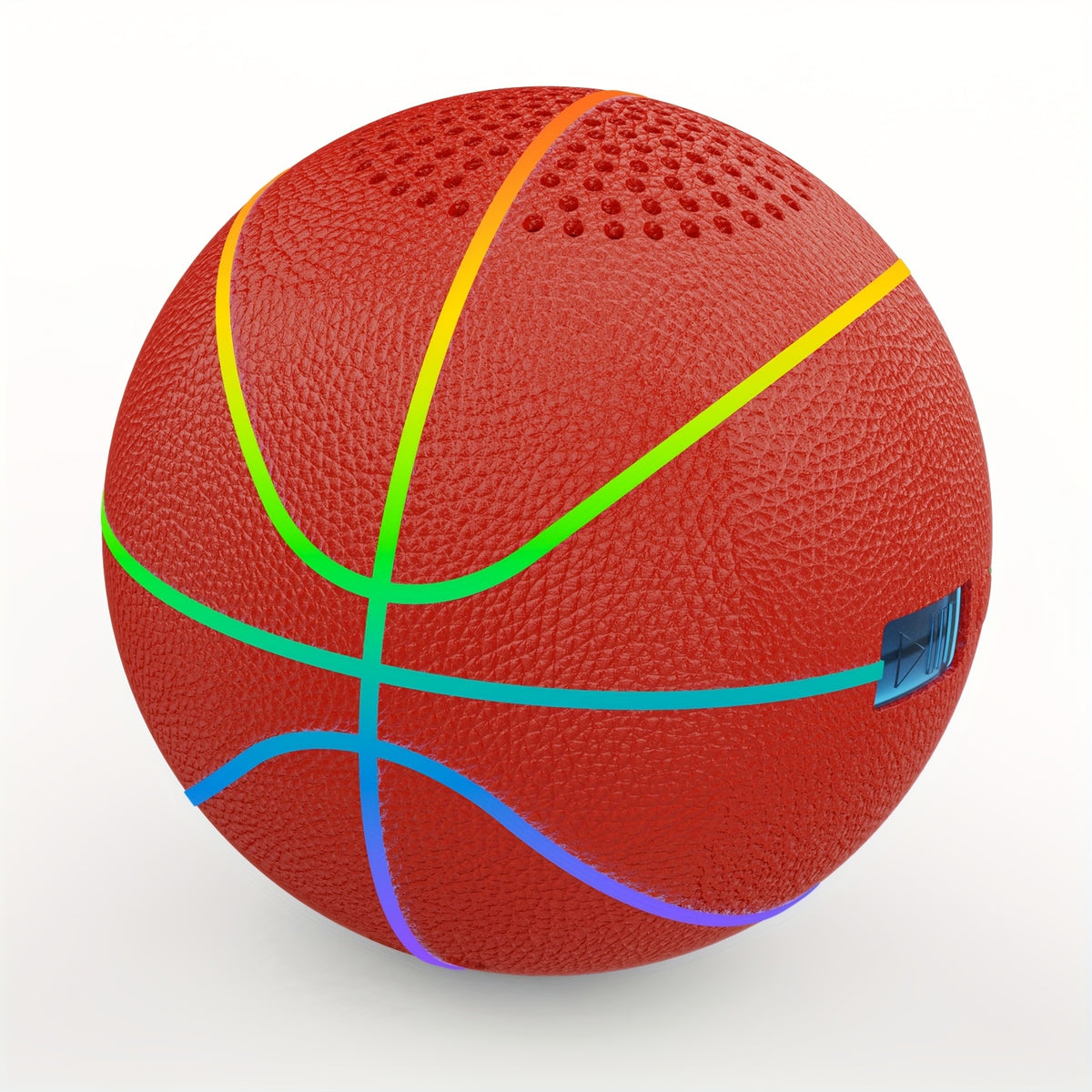 Portable Basketball Speaker with LED Lights & Dynamic Bass Suitable