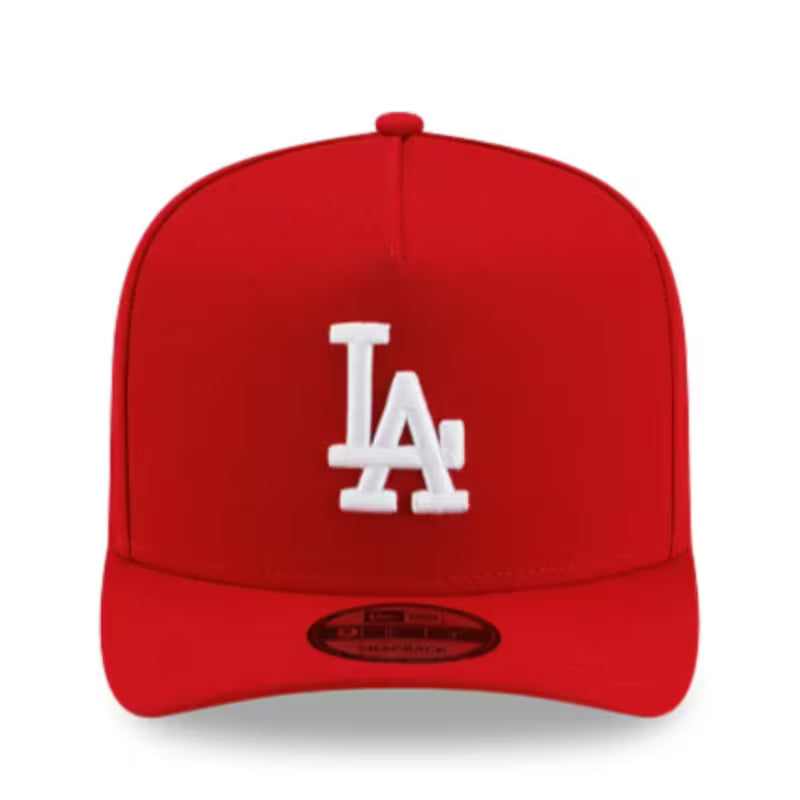 New Era 9FIFTY Dodgers Los Angeles Snapback Pre Curved Hat - Red