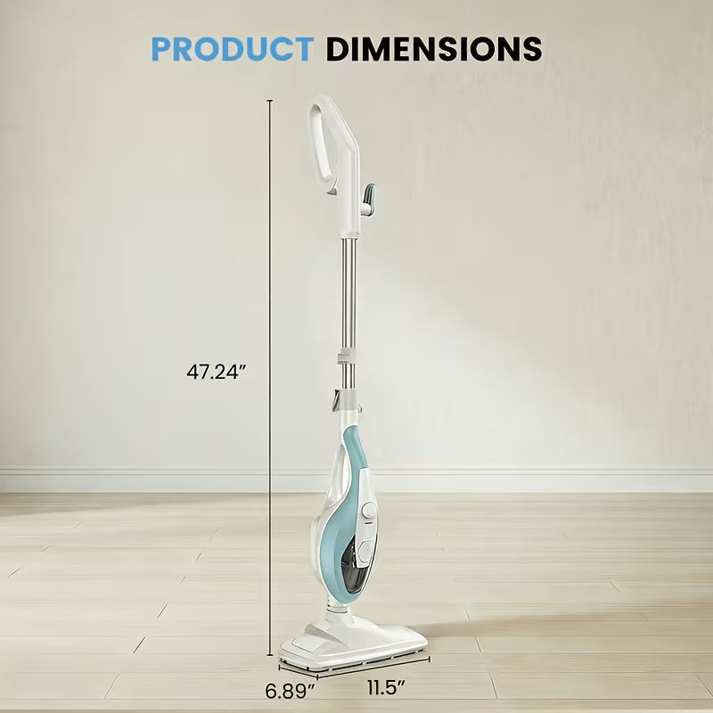 1550w High-power Multifunctional Handheld Steam Cleaner, 180 ° Flexible Rotating Mop Head