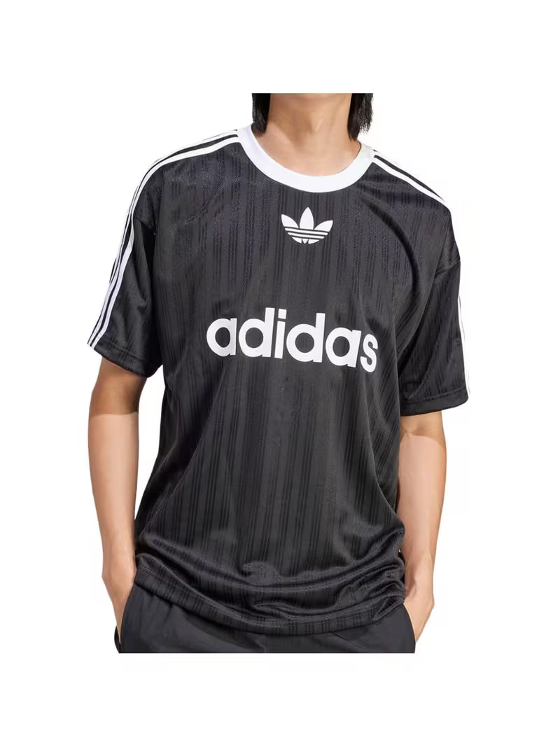 adidas Adicolor Poly T-Shirt - Black/White - LG