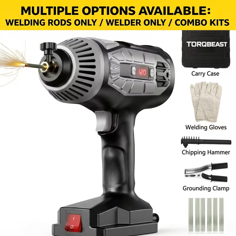 Upgraded Semi-automatic Welding Machine Portable Welding Machine with IGBT Inverter 110V Handheld