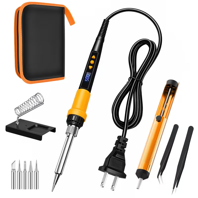 US Standard 80W Digital Soldering Iron 908D •, Iron