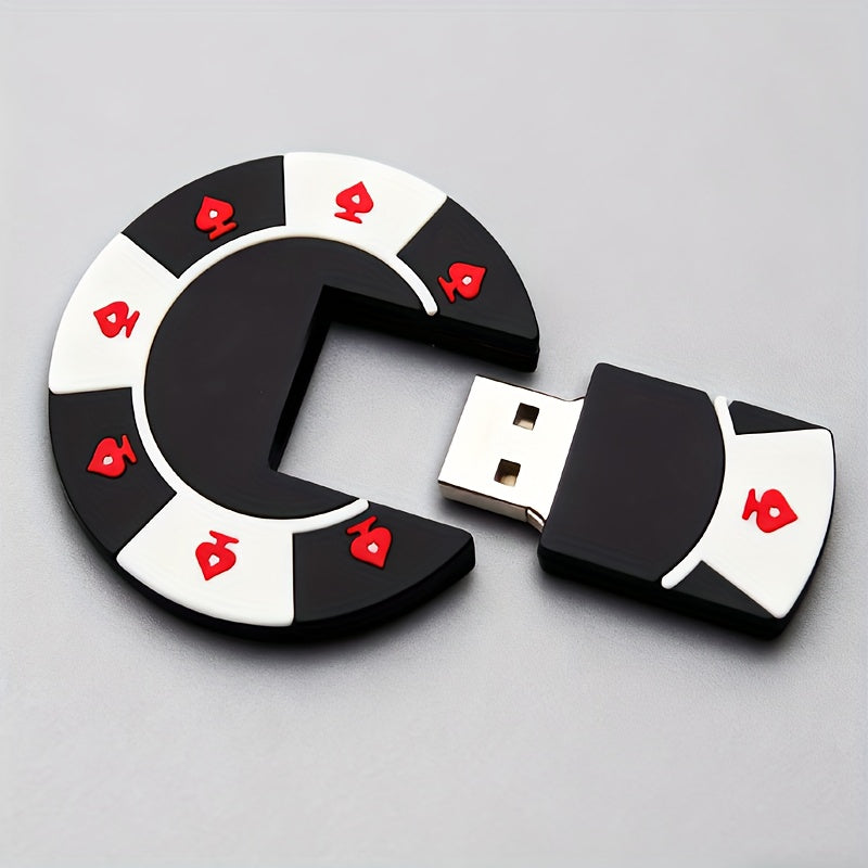 PVC Poker Chip USB 2.0 Flash Drive 1GB 2GB 4GB, Pvc