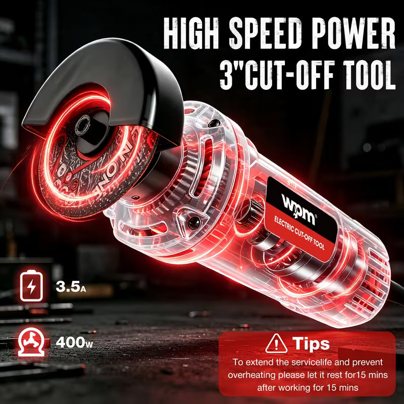 Tool Set WPM 3 Inch High-Speed Cut Off Tool