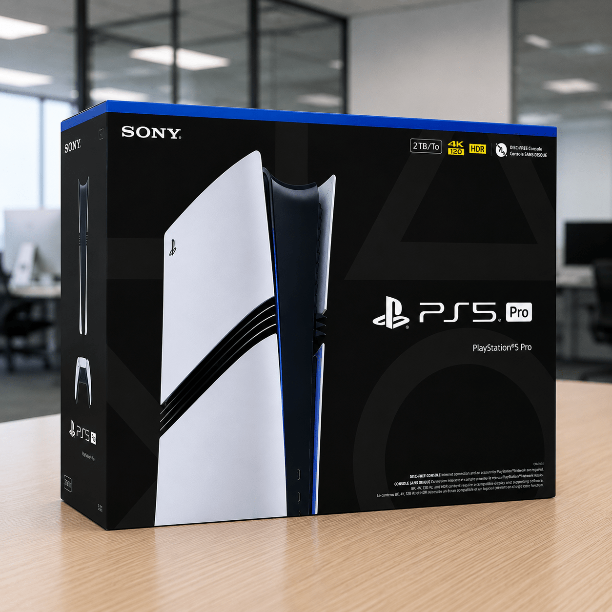 Sony PlayStation 5 Pro Console Disc Free / 2TB, White