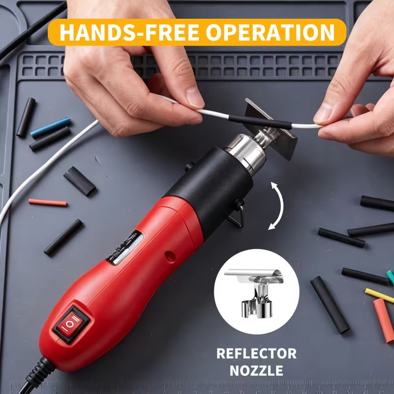 Mini Heat Gun 2-Speed Temperature Adjustable Handheld Hot