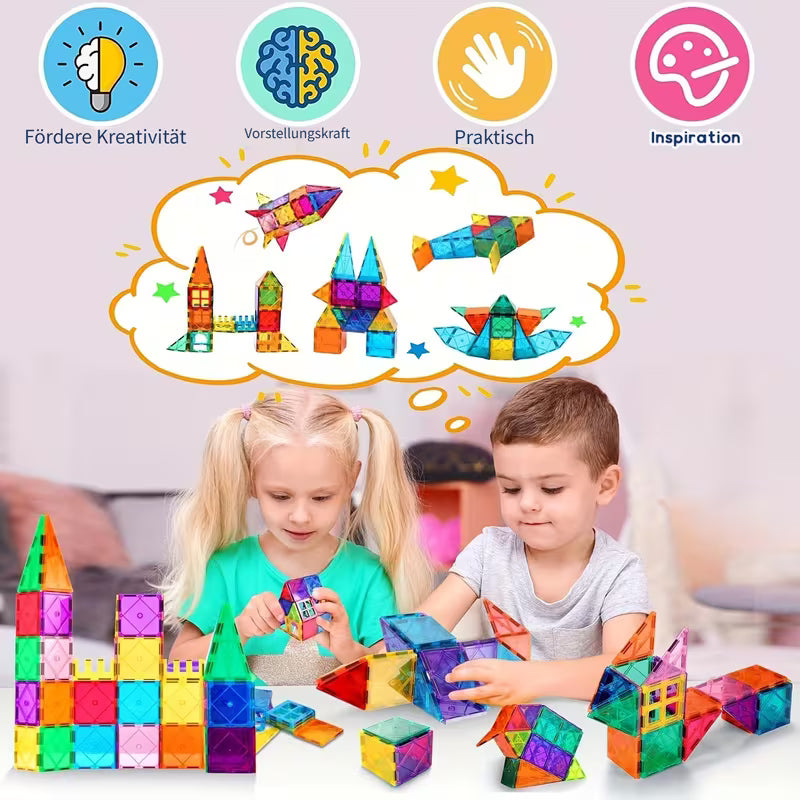 Magnetic Tile Block Toys
