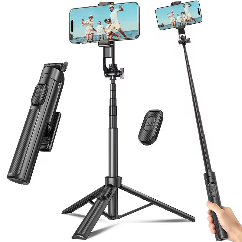 Inch Smartphone Selfie Stick Tripod, Expandable Selfie Stick