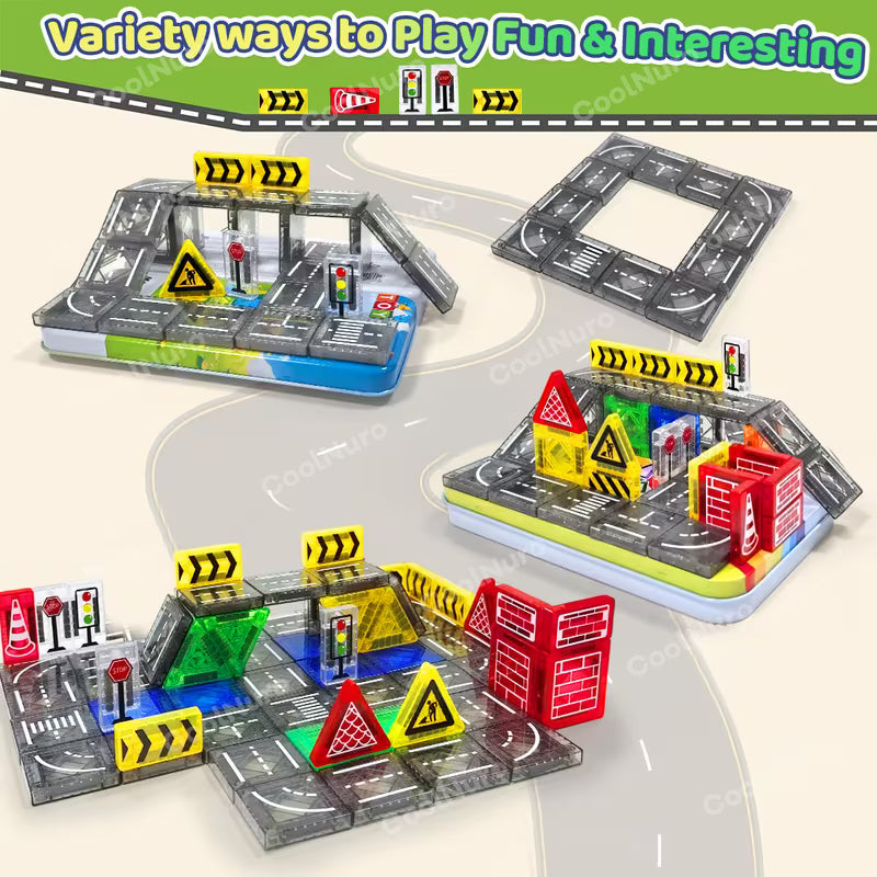 Mini Size Magnetic Travel Toys with an Iron Box for Kids Ages