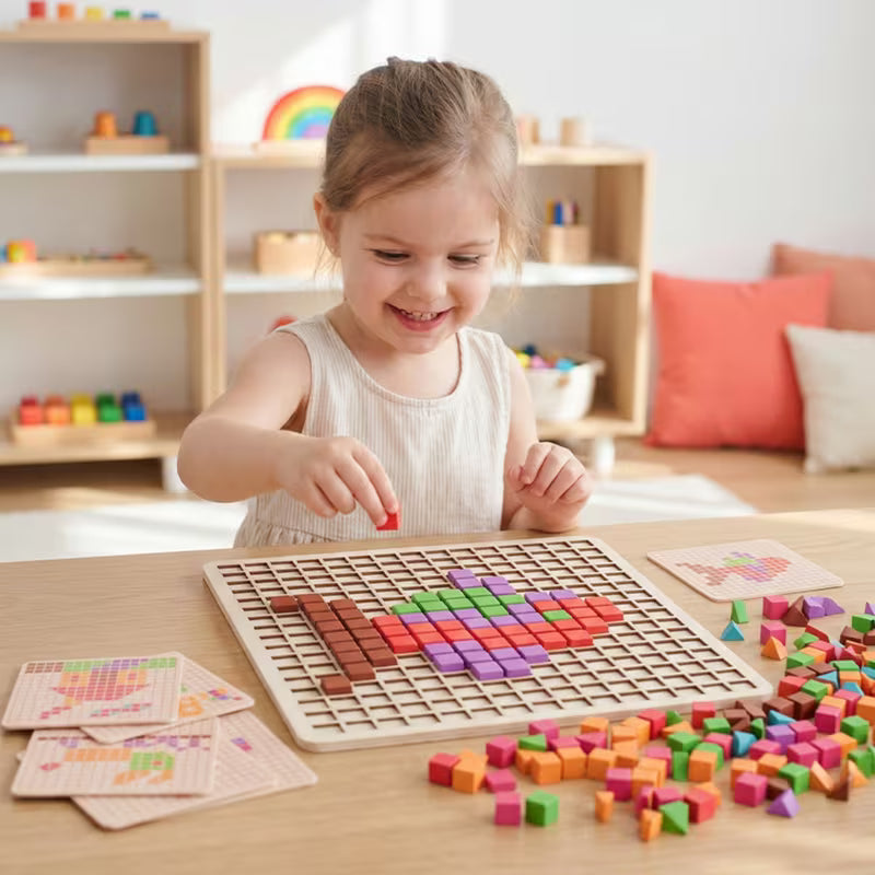 Wooden Mosaic Puzzle