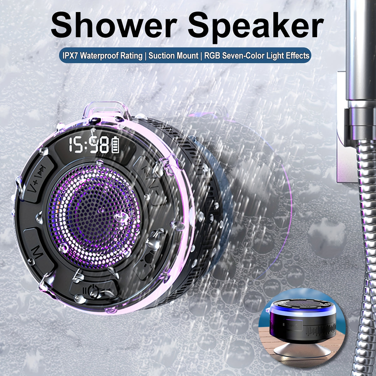Wireless Shower Speaker 5W