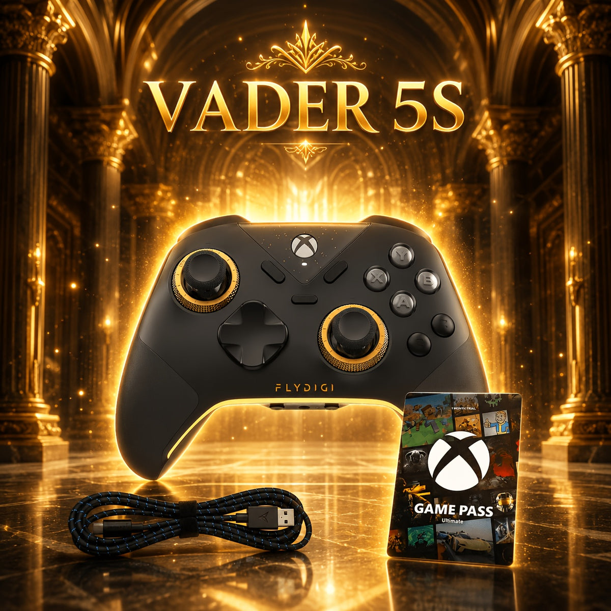 Flydigi 5S Wired Controller for Xbox Series X 3.5mm