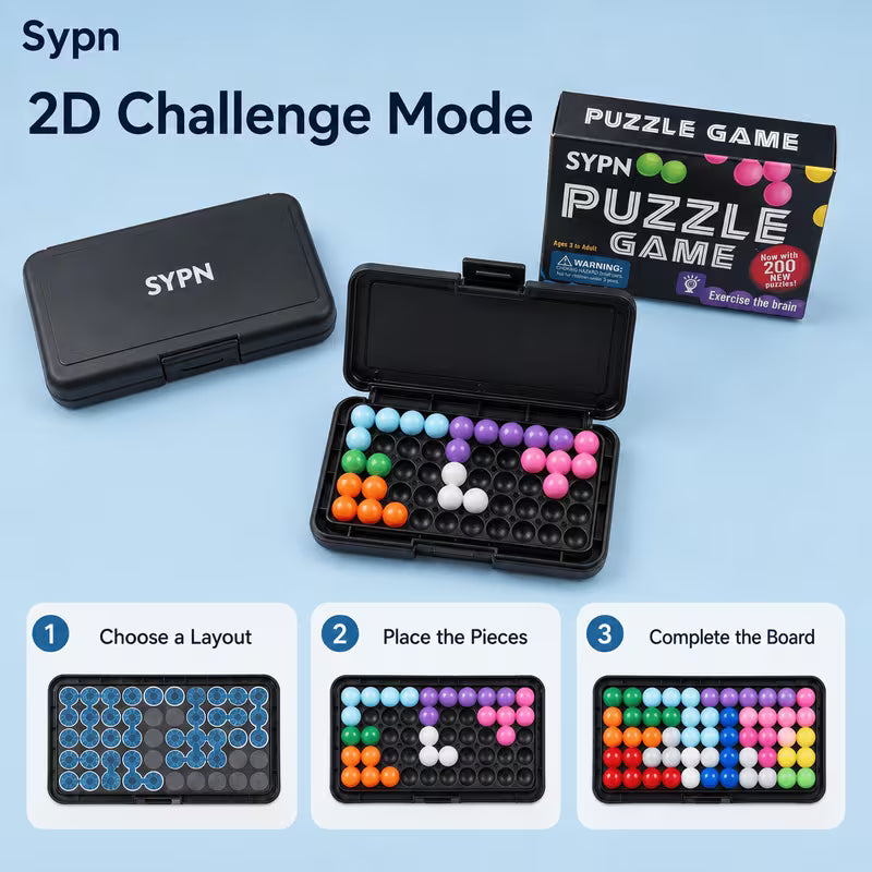 200 Levels 3D Pyramid Logic Puzzle
