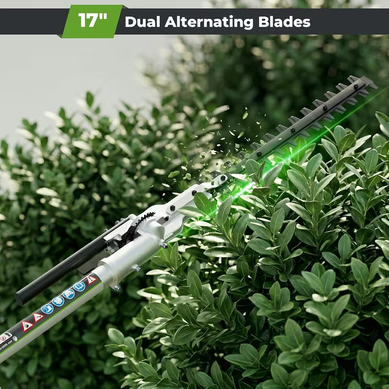 52CC Gasoline Brush Cutter, 2-Stroke 3-in-1 Weed Eater