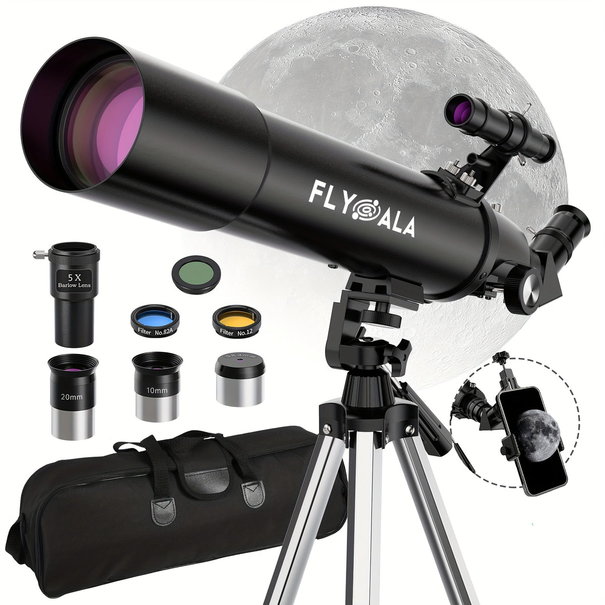 Telescope for Adults 80mm