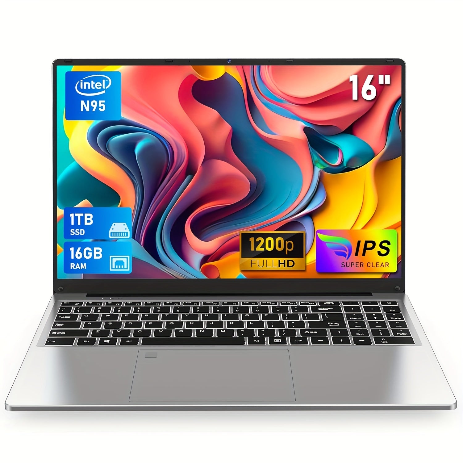 FUNYET 16 Inch Laptop Computer, Gaming Laptop, Intel 12th Gen