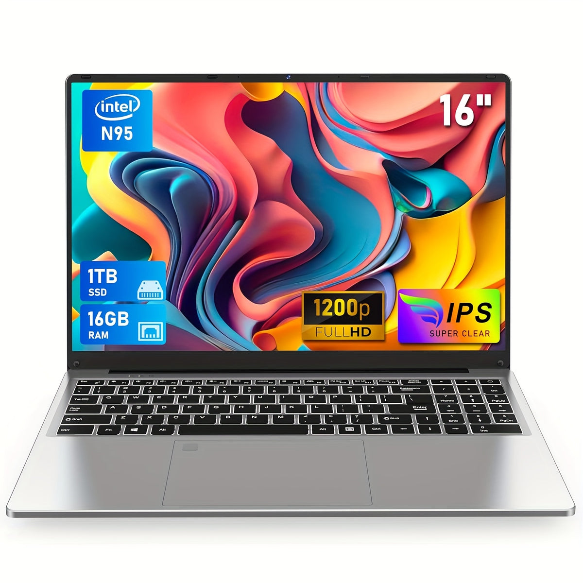 FUNYET 16-inch Laptop Computer 3.4GHz