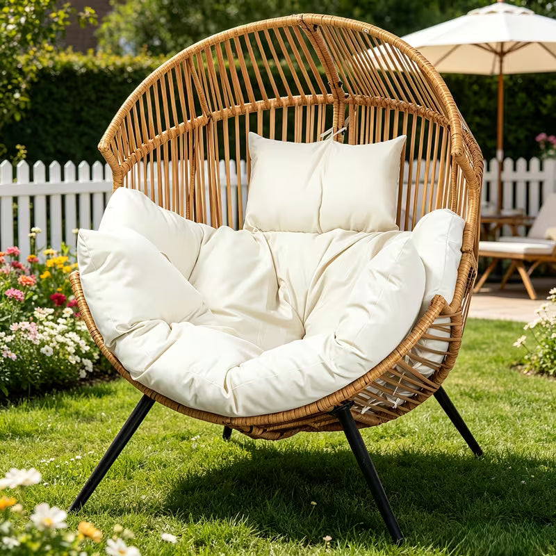 Wicker Egg Chair & Rocking Egg Chair PE Rattan