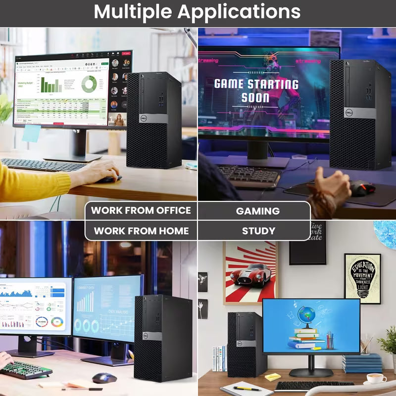 Dell OptiPlex Gaming Tower Desktop PC | Intel Core i5-6500