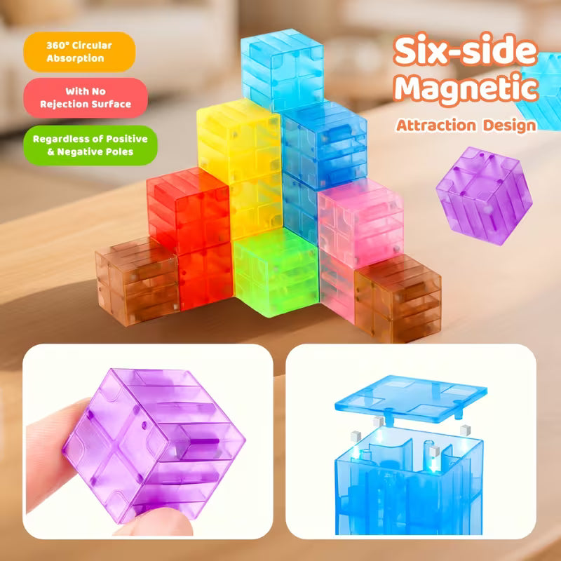 100-Piece Magnetic Blocks