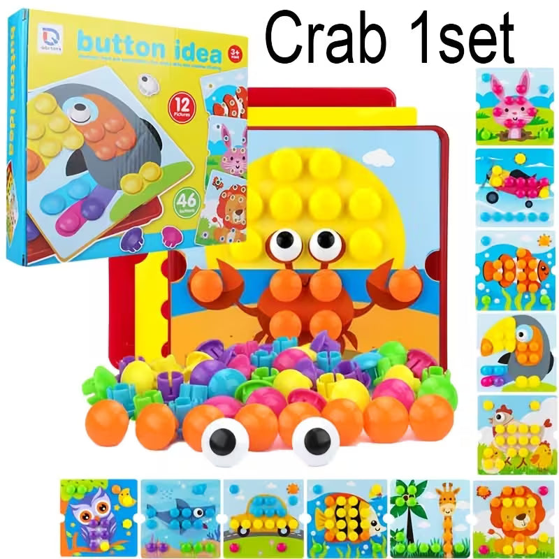 Button Art Toys