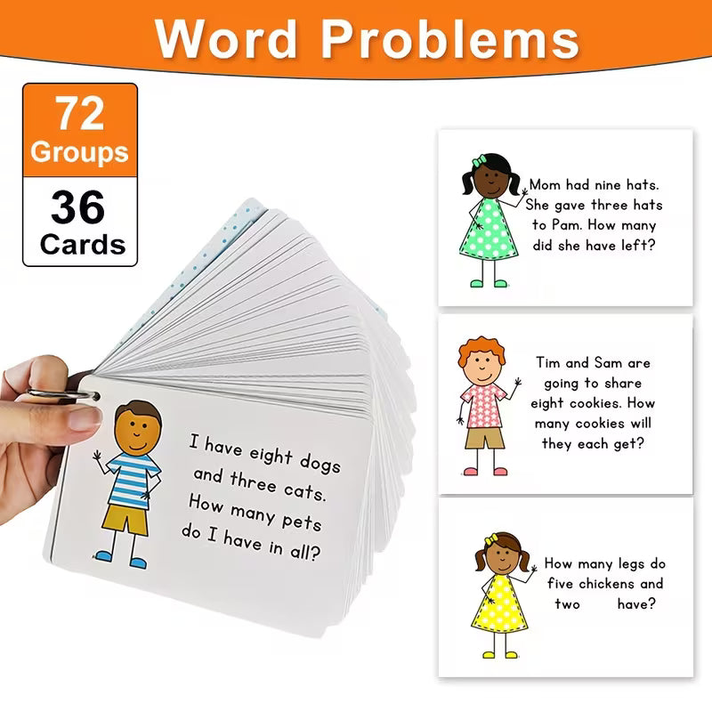 72 Groups Sentences Answer Questions Card Kids English Flashcards