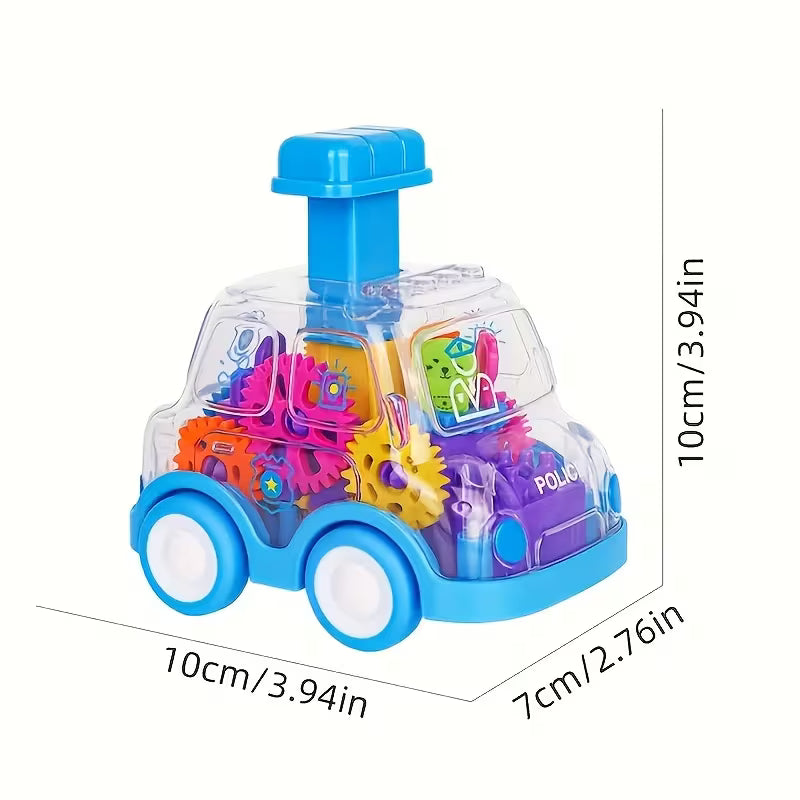 3 Sets of Model Gear Cars Toy