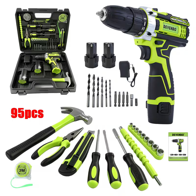 Rechargeable Multifunctional Electric Hand Drill - Perfect for And Home Projects