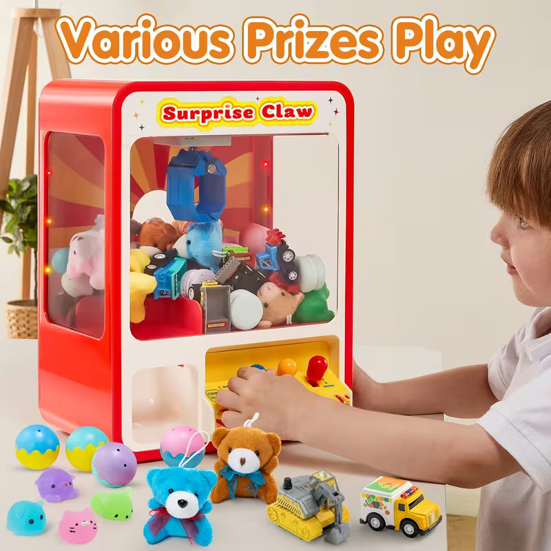 Mini Vending Machine Toy with LED Illumination and Adjustable Sound