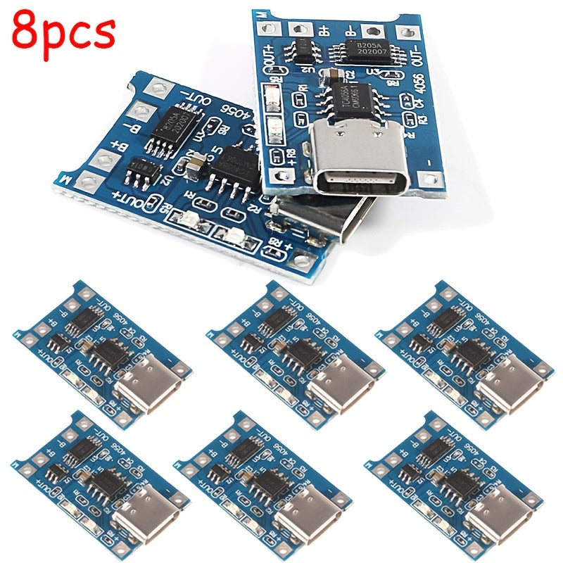 TP4056 Type-C USB 5V 1A 18650 Lithium Battery Charger Module Set