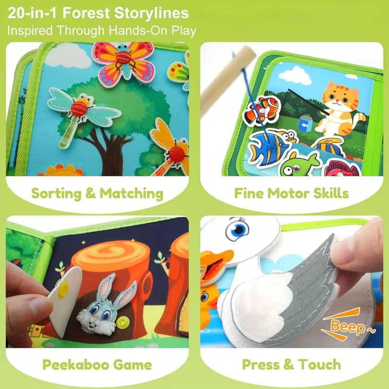 Busy Book for Toddlers 1 3